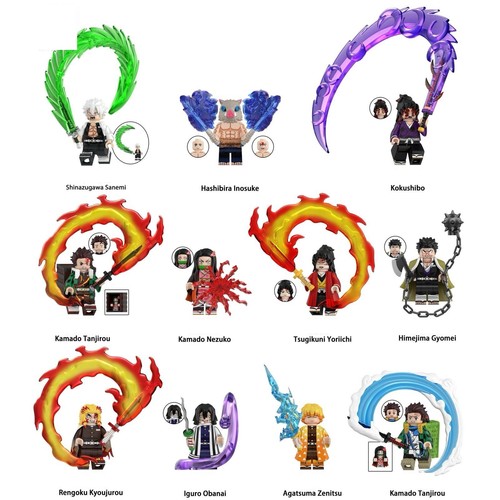 Demon slayer minifigure - demon,