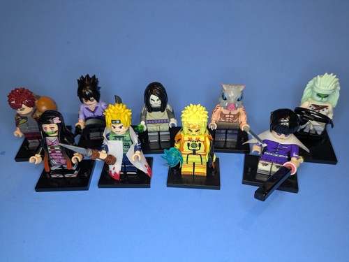 Lotto pezzi minifigure anime - pezzi,