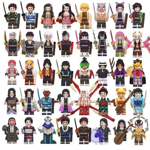Demon slayer anime moc lego - demon,