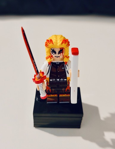 Minifigure kyojuro rengoku - minifigure,